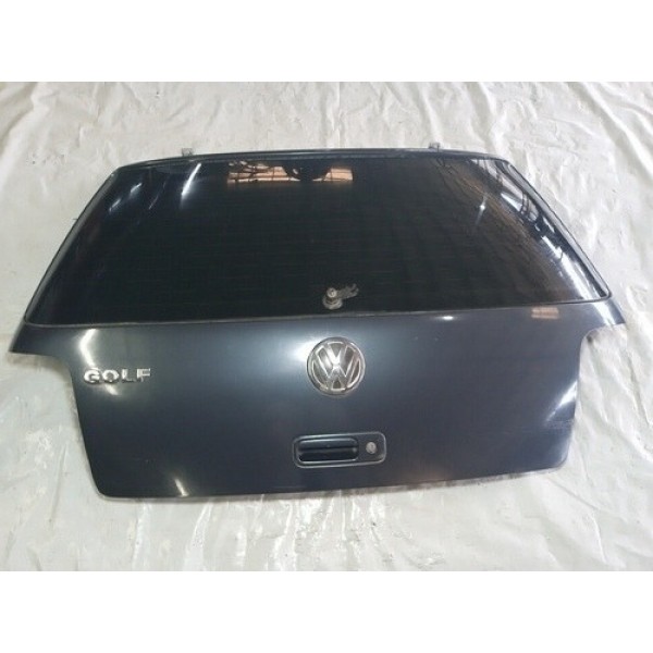 Tampa Porta Malas Capô Traseiro Vw Golf Sapão C/ Vigia 2002  Verde-escuro