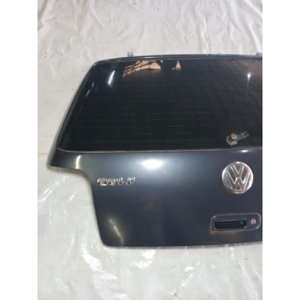 Tampa Porta Malas Capô Traseiro Vw Golf Sapão C/ Vigia 2002  Verde-escuro
