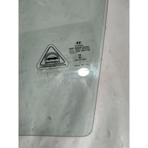 Vidro Porta Dianteira Esquerda Hyundai Hb20 2012 A 2018