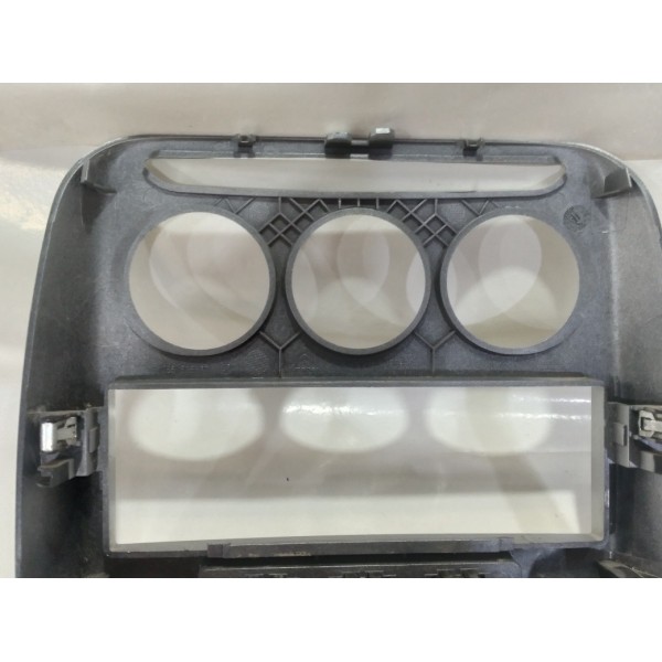 Moldura Painel Central Botão Alerta Trava Citroen C3 2013