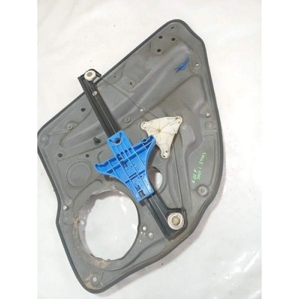 Máquina Vidro Eletrico Vw Golf Traseiro Esquerdo 2005