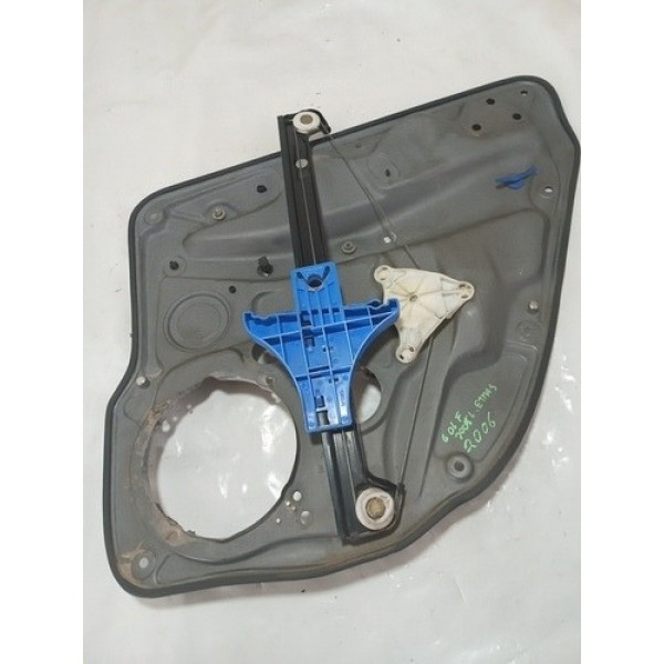 Máquina Vidro Eletrico Vw Golf Traseiro Esquerdo 2005