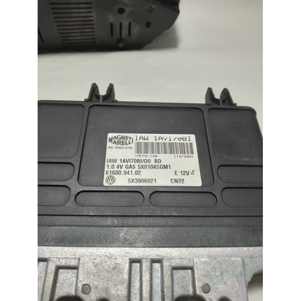 Módulo Injeção Vw Parati 1.0 16v 2001 Iaw1avi70bi