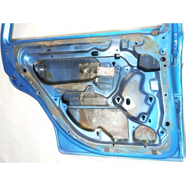 Porta Traseira Esquerda Vw Parati G3 2002  Traseira Esquerdo Azul