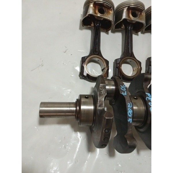 Virabrequim Biela Pistão Peugeot 307 2.0 2005
