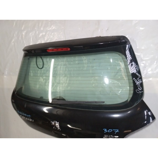 Tampa Traseira Do Porta Mala Com Vidro Peugeot 307 2005 Preto