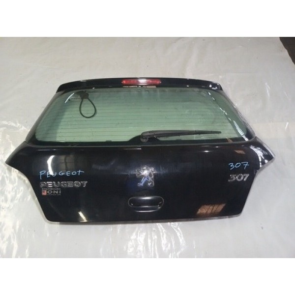 Tampa Traseira Do Porta Mala Com Vidro Peugeot 307 2005 Preto