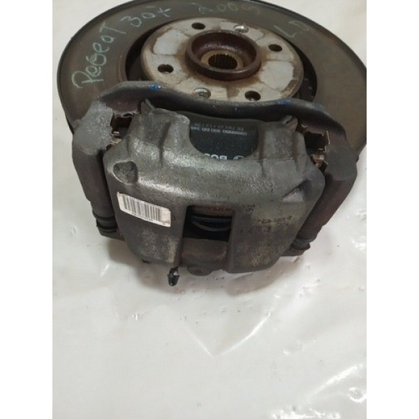 Montante Disco Pinça Freio Dianteiro L.d Peugeot 307 2.0 16v
