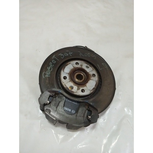 Montante Disco Pinça Freio Dianteiro L.d Peugeot 307 2.0 16v