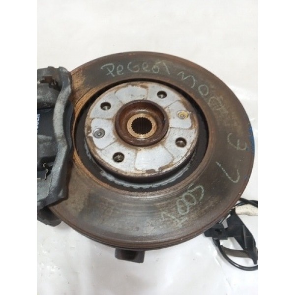 Montante Disco Pinça Freio L.e Peugeot 307 2.0 16v 2005