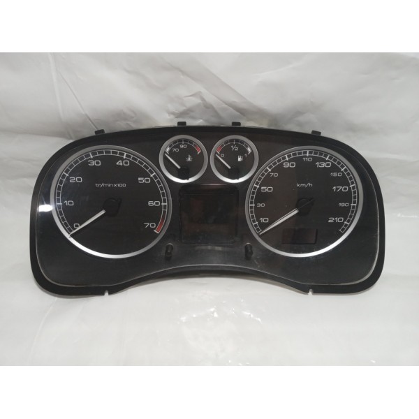 Painel De Instrumento Peugeot 307 2.0 2005 Manual Preto