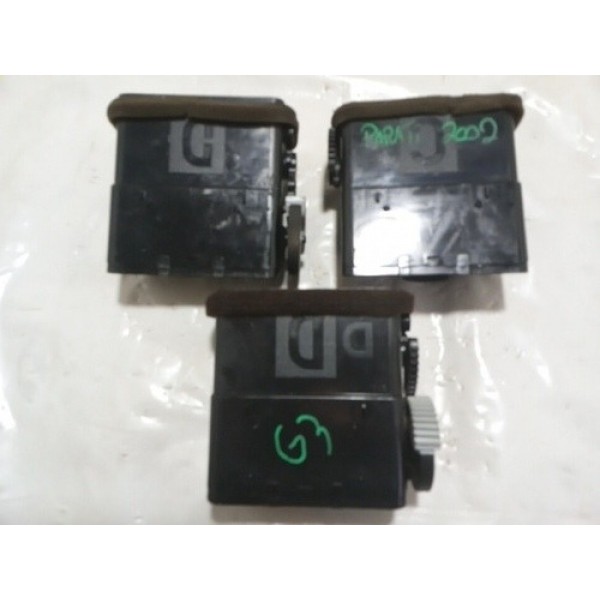 Difusor De Ar Painel Vw Gol Parati G3 2002 3pçs