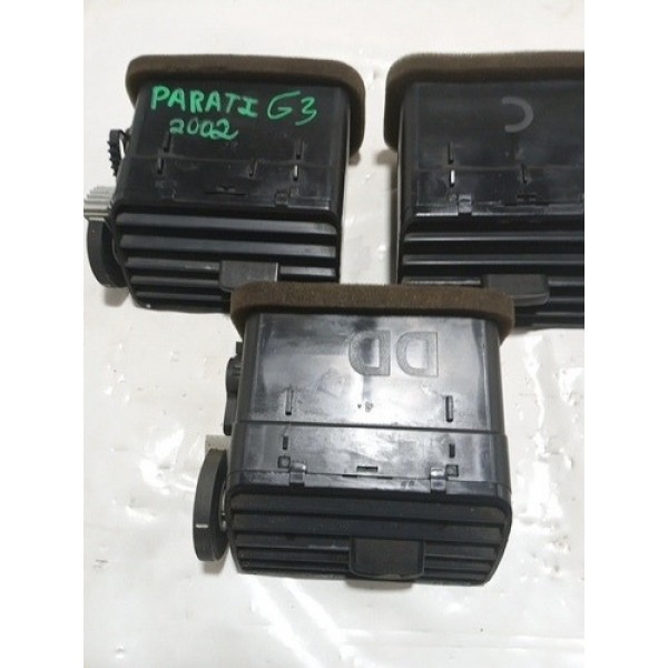 Difusor De Ar Painel Vw Gol Parati G3 2002 3pçs