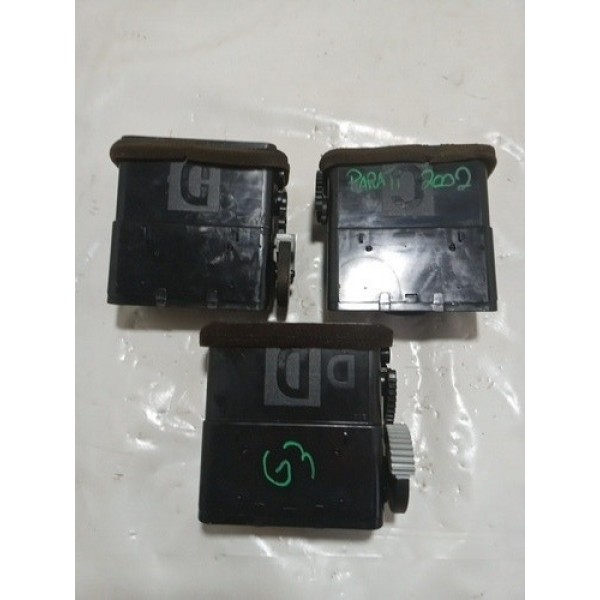 Difusor De Ar Painel Vw Gol Parati G3 2002 3pçs