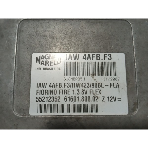 Módulo Injeção Fiat Fiorino Fire 1.3 Flex Iaw4afbf3