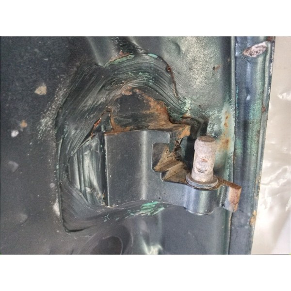 Porta Lado Direito Dianteiro Vw Gol Bola 99  Verde-escuro