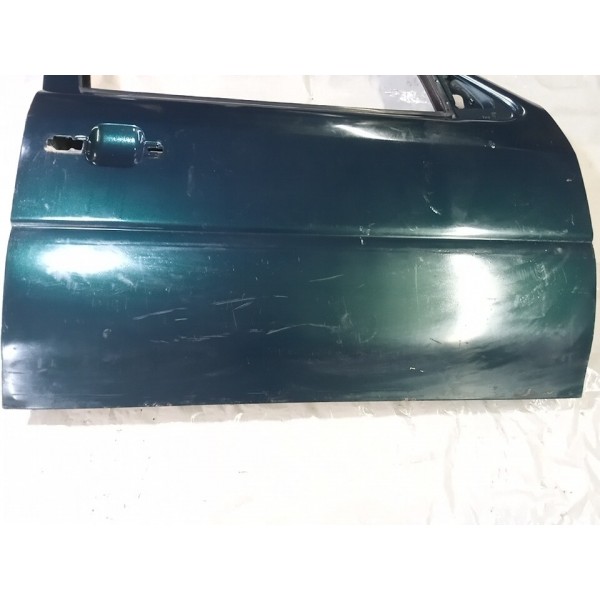 Porta Lado Direito Dianteiro Vw Gol Bola 99  Verde-escuro