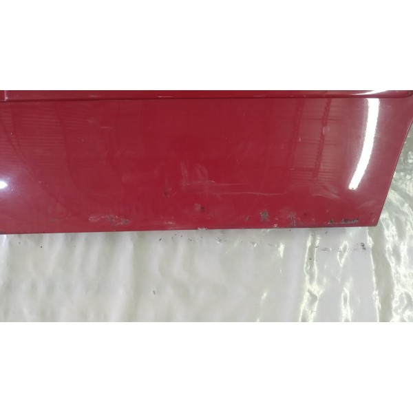Porta Traseira Gm Astra 2008 Lado Esquerdo   Traseira Esquerda Vermelho