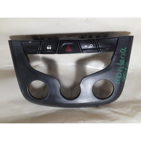 Moldura Acabamento Ar Condicionado Botão Gm Montana 2013