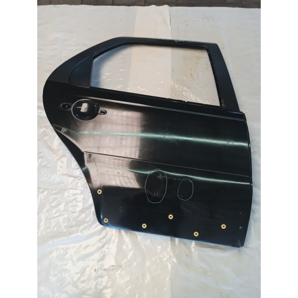 Porta Traseira L. Direito Fiat Palio Weekend Adventure  2011 Traseira Preto