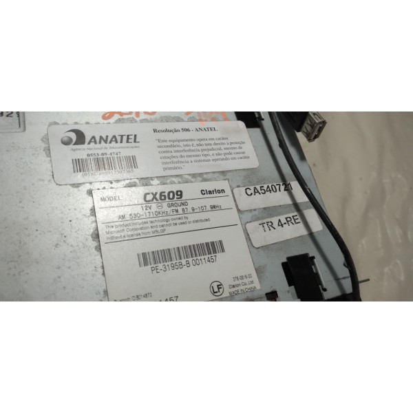 Radio Som Original Mitsubishi Pajero Tr4 Com Bluetooth 2010