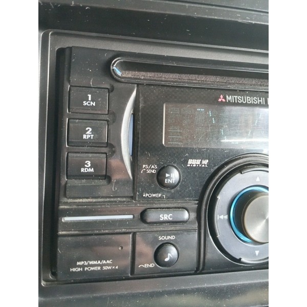 Radio Som Original Mitsubishi Pajero Tr4 Com Bluetooth 2010