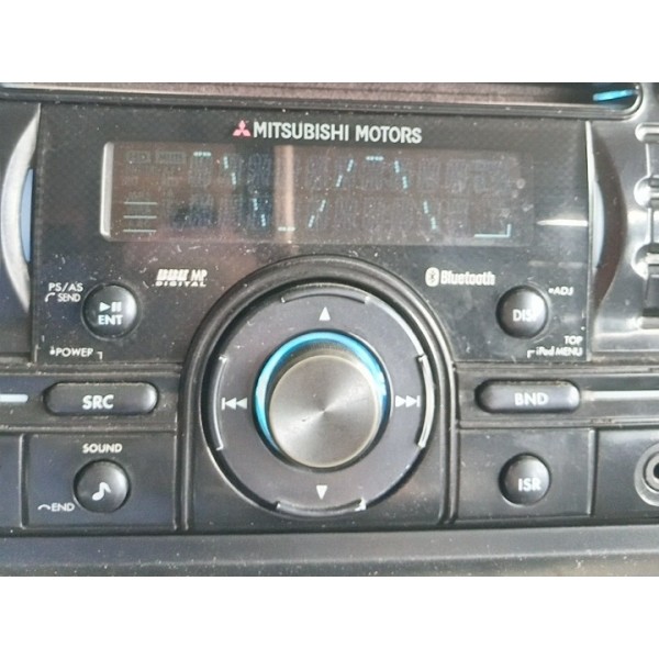 Radio Som Original Mitsubishi Pajero Tr4 Com Bluetooth 2010