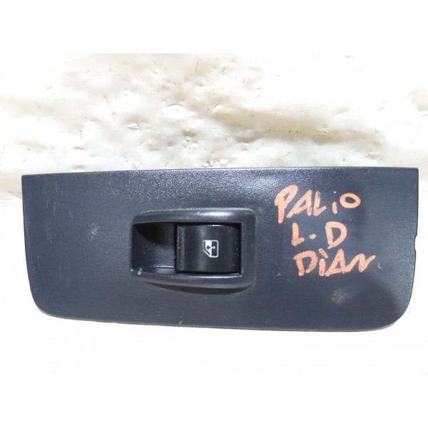 Botão Comando Vidro Elet. Fiat Palio Week. 2013 Diant. Dir.