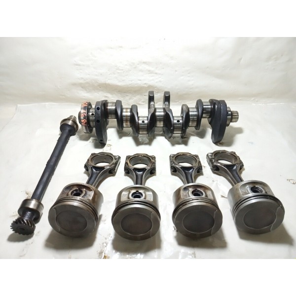 Virabrequim Pistão E Biela/eixo Distribuição Gol 1.6 8v Std