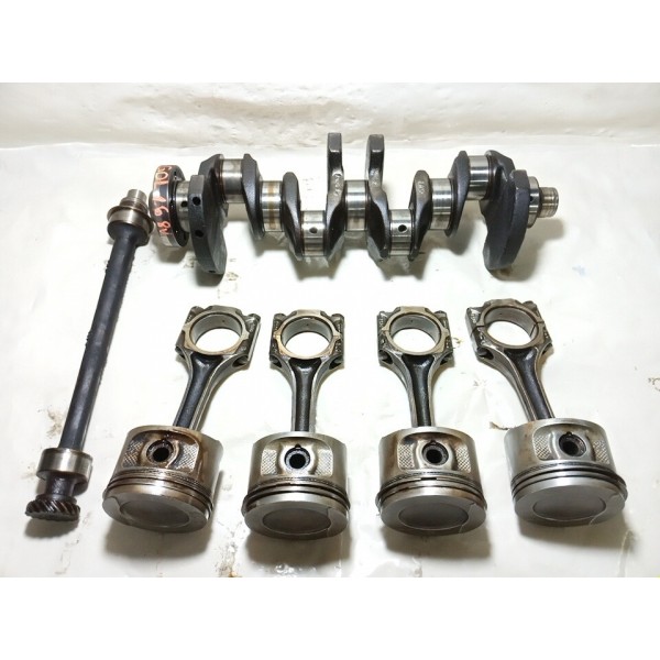 Virabrequim Pistão E Biela/eixo Distribuição Gol 1.6 8v Std