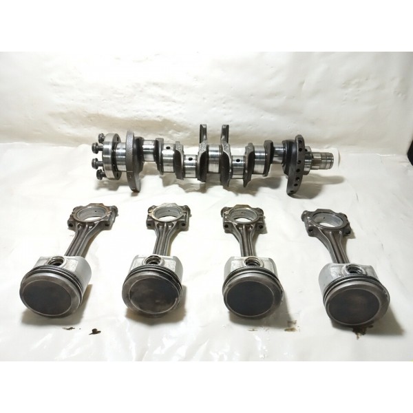 Virabrequim Pistao E Biela Vw 1.0 16v Pawer 2001