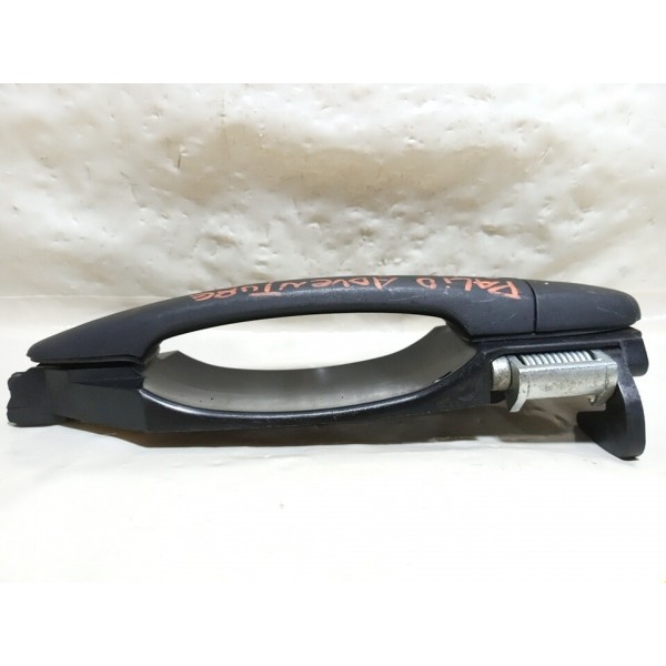 Maçaneta Externa Fiat Palio Weekend 2013 Traseira  Direita Preto