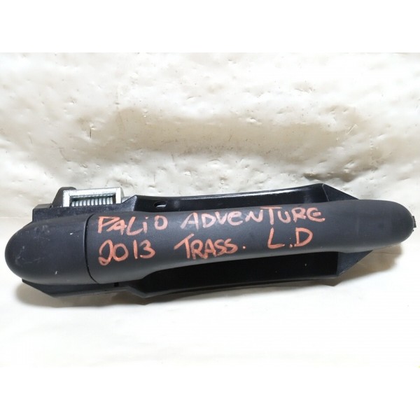 Maçaneta Externa Fiat Palio Weekend 2013 Traseira  Direita Preto