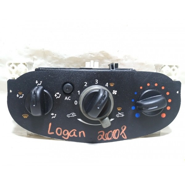 Comando De Ar Condicionado Analogico Renault Logan 2008