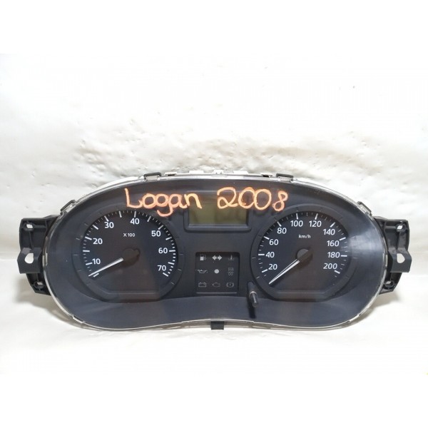 Painel De Instrumentos Renault Logan 2008 Preto