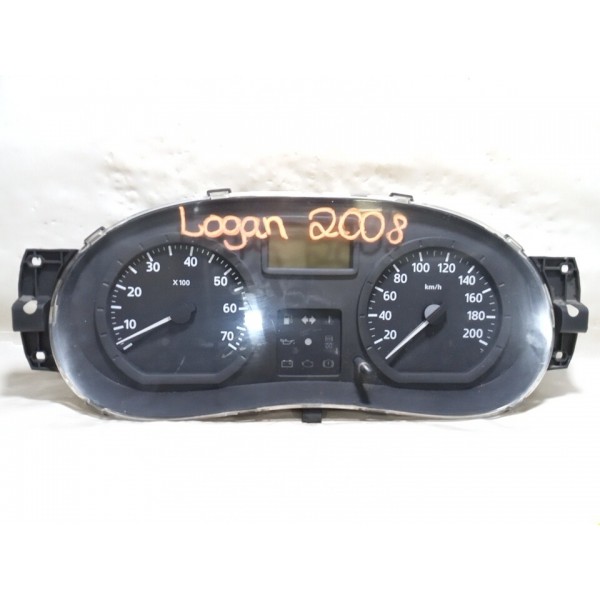 Painel De Instrumentos Renault Logan 2008 Preto