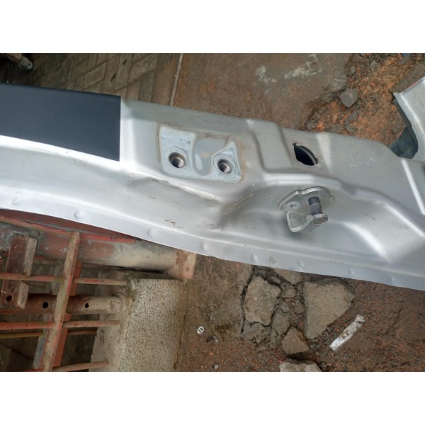 Coluna Porta Dian Esquerda Fiat Palio Weekend 2013 (prata)