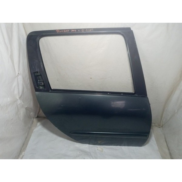 Porta Peugeot 207 Sw 2010 Direito Traseiro  Traseira Direito Verde-escuro