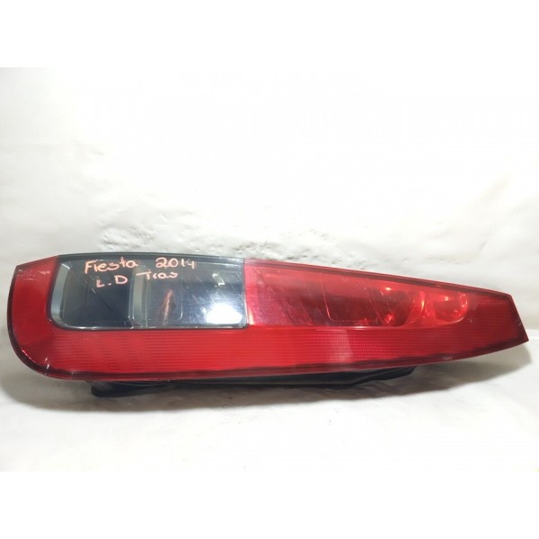 Lanterna Traseira Lado Direito Ford Fiesta 2014 Direito Vermelho