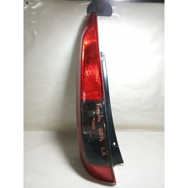 Lanterna Traseira Lado Esquerdo Ford Fiesta 2014 Esquerdo/motorista Vermelho
