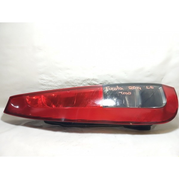 Lanterna Traseira Lado Esquerdo Ford Fiesta 2014 Esquerdo/motorista Vermelho