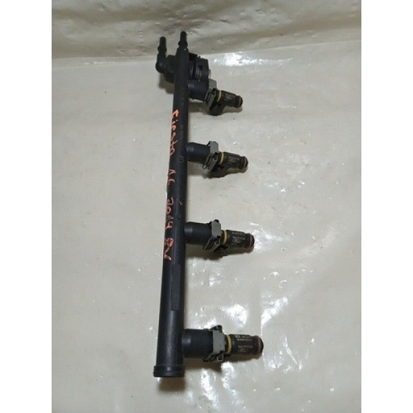 Flauta Com Bicos Injeçao Ford Fiesta 1.6 2014