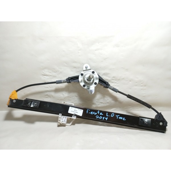 Máquina Vidro Manual Traseira L.direita Ford Fiesta 2014