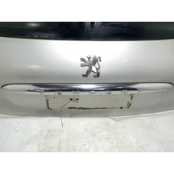 Tampa Capo Traseiro Vidro Vigia Peugeot 207 2012 Sem Friso Prateado
