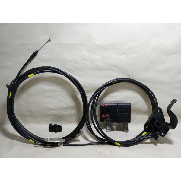 Cabo Puxador Capô/ Portinhola Nissan Versa 2014