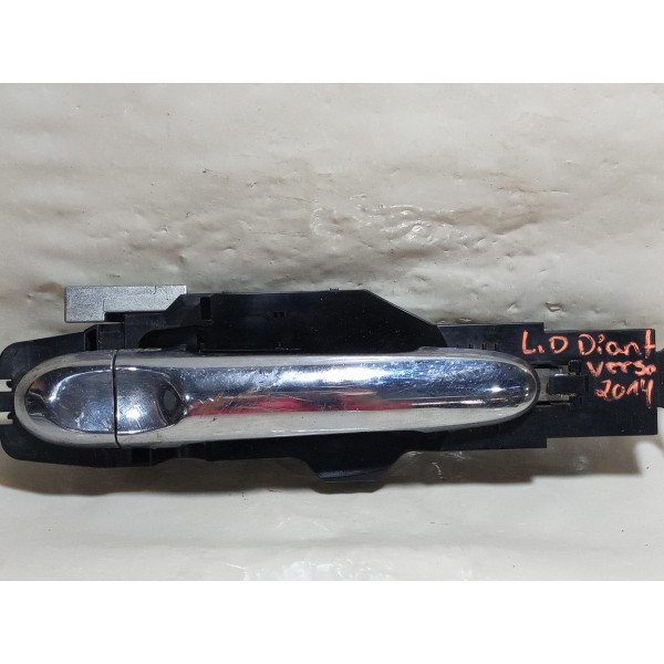 Maçaneta Externa Dianteira Dianteira Nissan Versa 2014 Cinza