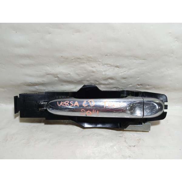 Maçaneta Externa Traseira Direita Nissan Versa 2014 Cinza
