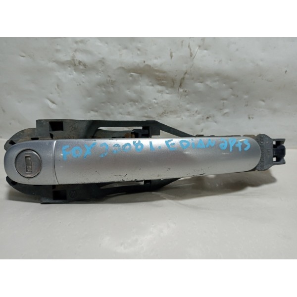 Maçaneta Externa Vw Fox 2008 Dianteira L. Esquerdo 2 Portas  Cinza