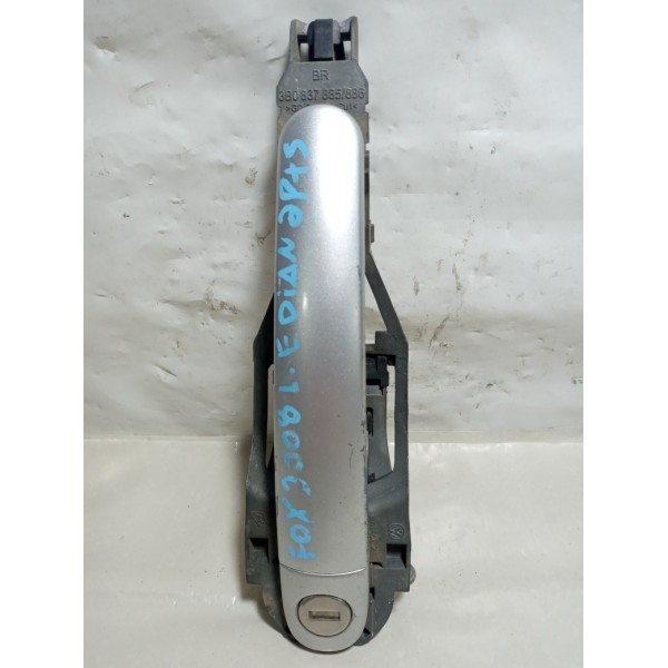 Maçaneta Externa Vw Fox 2008 Dianteira L. Esquerdo 2 Portas  Cinza