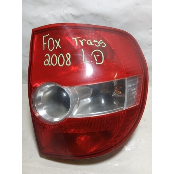 Lanterna Traseira Lado Direito Vw Fox 2008 Direito Vermelho